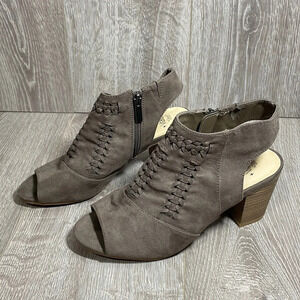 Sonoma Vitalize by Ortholite Honoria Mushroom Block Heel Ankle Boot 9